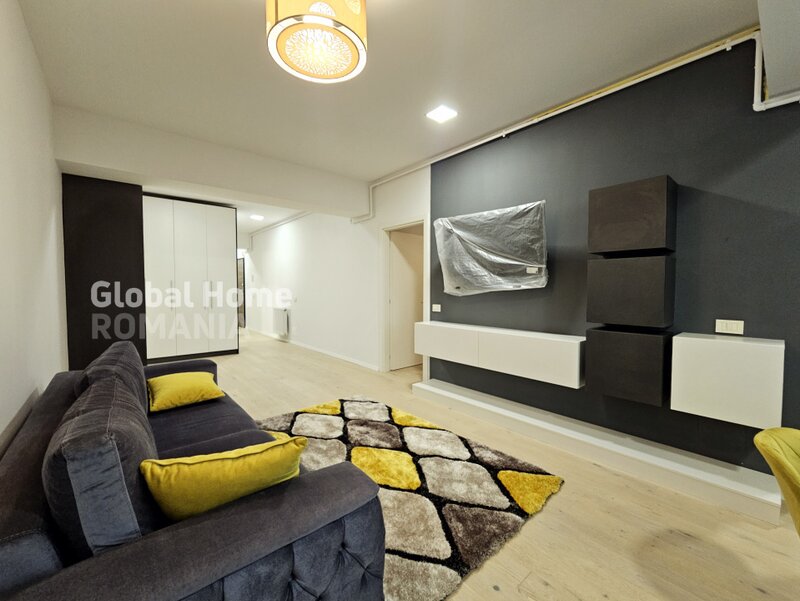 Herastrau first rent, ap. 2 camere 63 mp, terasa 10 mp, parcare subterana