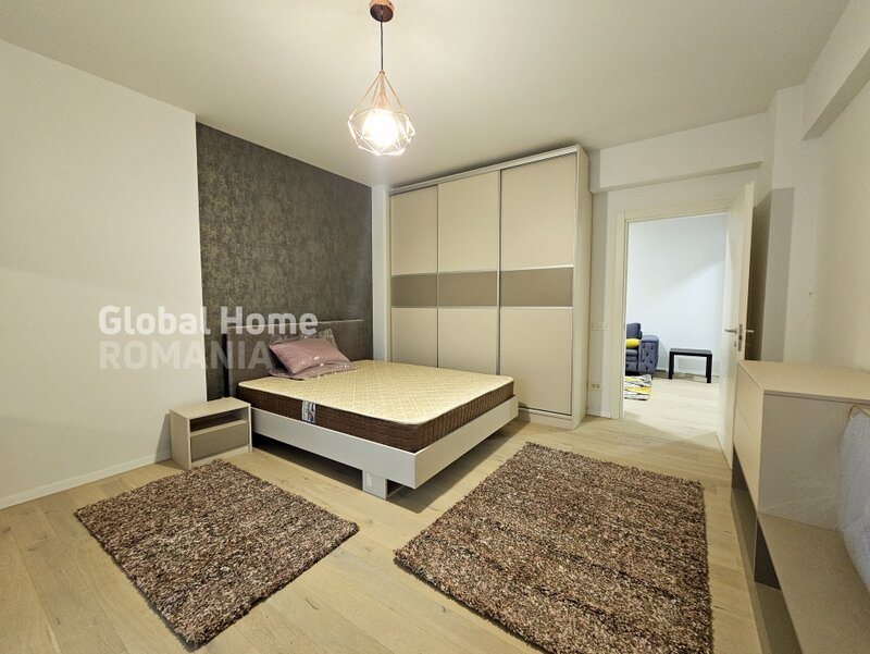 Herastrau first rent, ap. 2 camere 63 mp, terasa 10 mp, parcare subterana